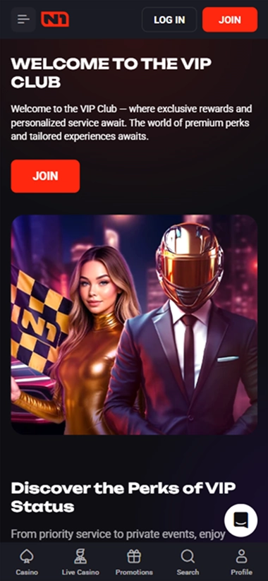 screen-3 Mobile VIP club with woman and driver