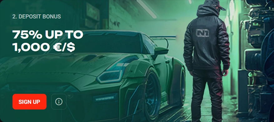 welcome-bonus-2 Second deposit bonus seventy five percent thousand