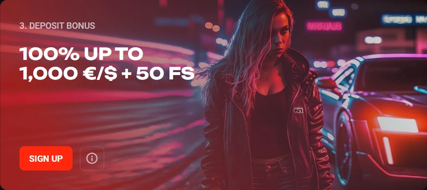 welcome-bonus-3 Third deposit bonus hundred percent fifty spins